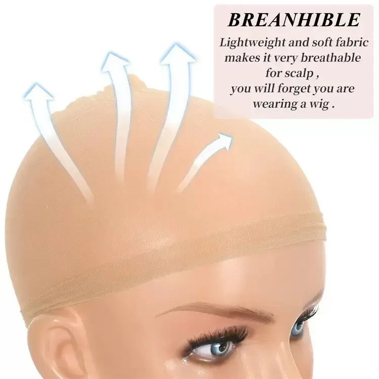 HD Lace Wig Cap – Invisible, Breathable, and Ultra-Stretchy for a Natural Look