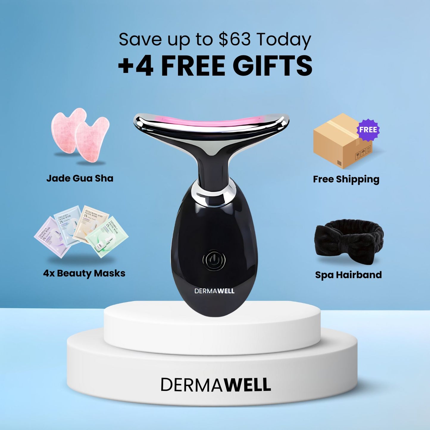 3-in-1 LED Facial Sculptor + 4 FREE Gifts