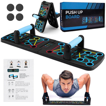 Push Up Board Fitness,Professional Strength Training Equipment for Chest, Shoulders, Back & Triceps
