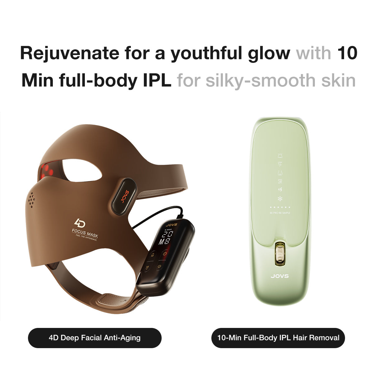 JOVS 4D Laser Light Therapy Mask