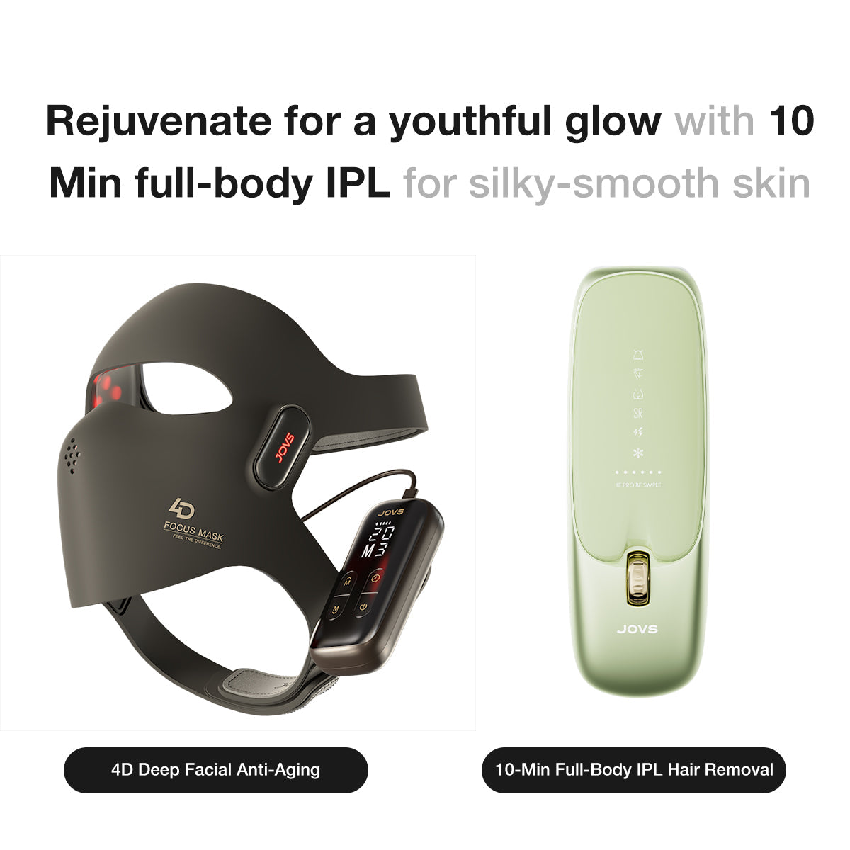 JOVS 4D Laser Light Therapy Mask