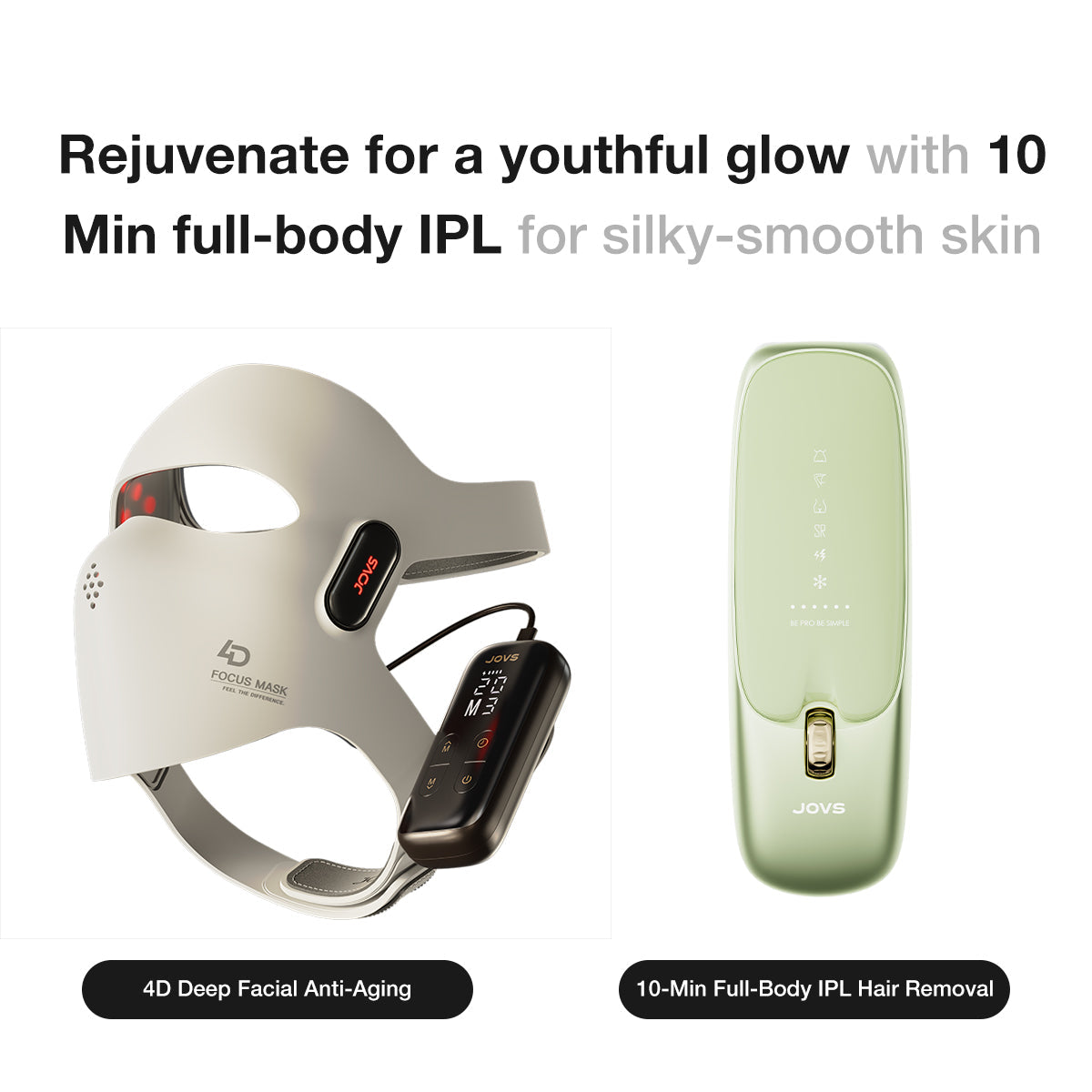 JOVS 4D Laser Light Therapy Mask