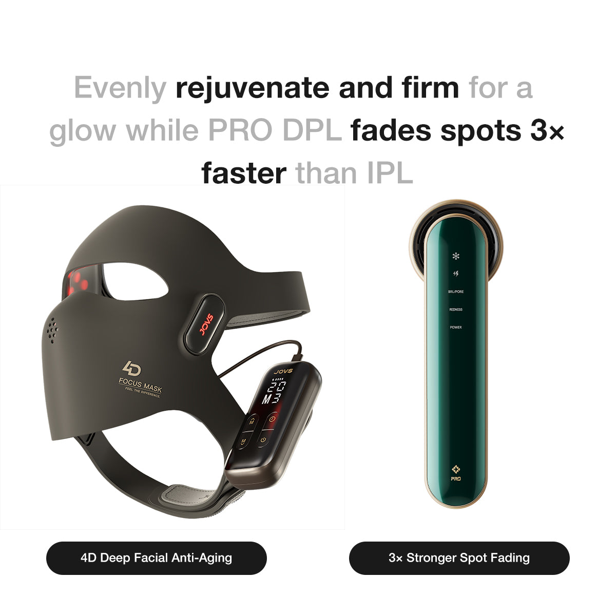 JOVS 4D Laser Light Therapy Mask
