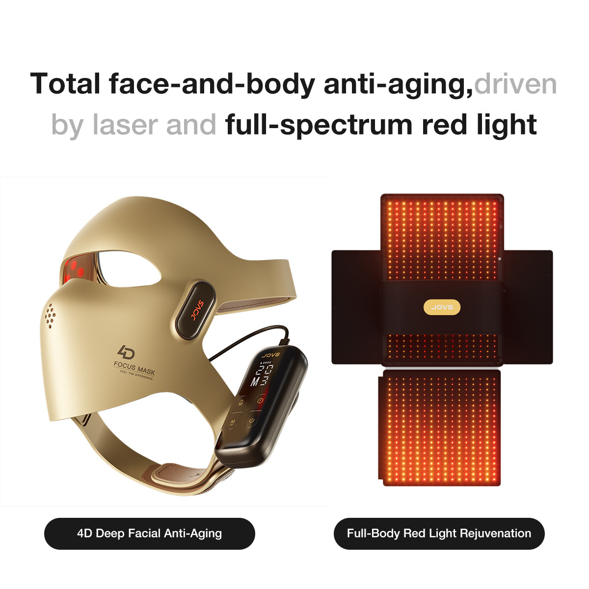 JOVS 4D Laser Light Therapy Mask