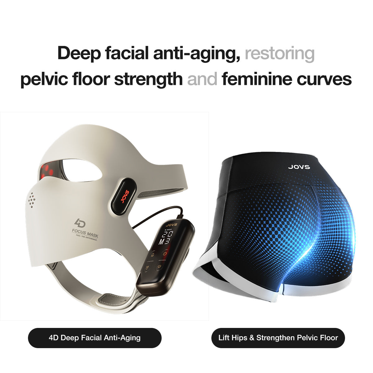 JOVS 4D Laser Light Therapy Mask