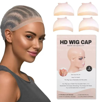 HD Lace Wig Cap – Invisible, Breathable, and Ultra-Stretchy for a Natural Look