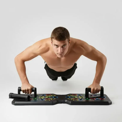 Foldable Multifunctional Push Up Board, Home Fitness Equipment for Chest Muscle Exercise, Professional Equipment for Burning Fat, Home Workout Equipment, Home Workout Gear