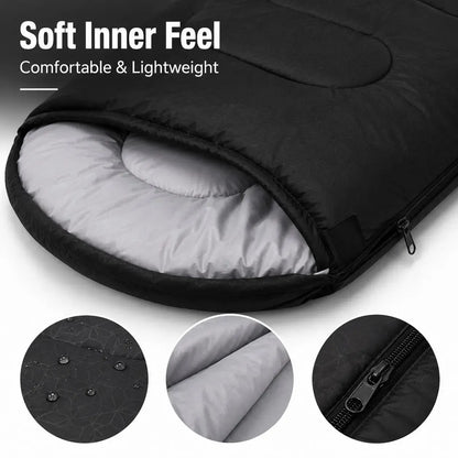Portable Outdoor Sleeping Bag For Camping Travel Emergency Use Lightweight Warm Sleeping Sack
