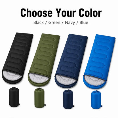 Portable Outdoor Sleeping Bag For Camping Travel Emergency Use Lightweight Warm Sleeping Sack