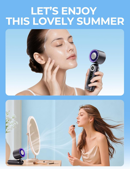 Handheld Fan with Cooling Plate