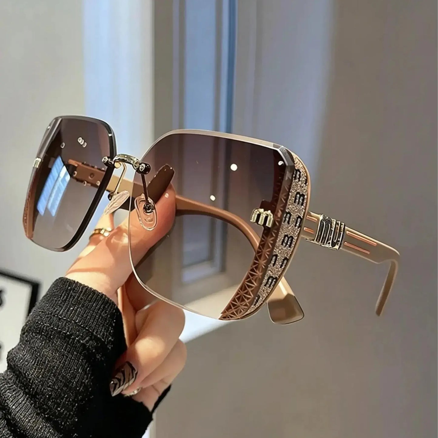 2026 Unisex Large-Frame Fashion Glasses