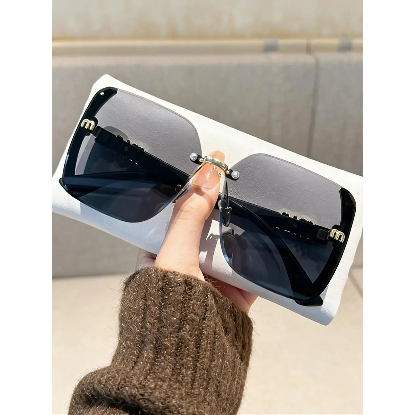 2026 Unisex Large-Frame Fashion Glasses