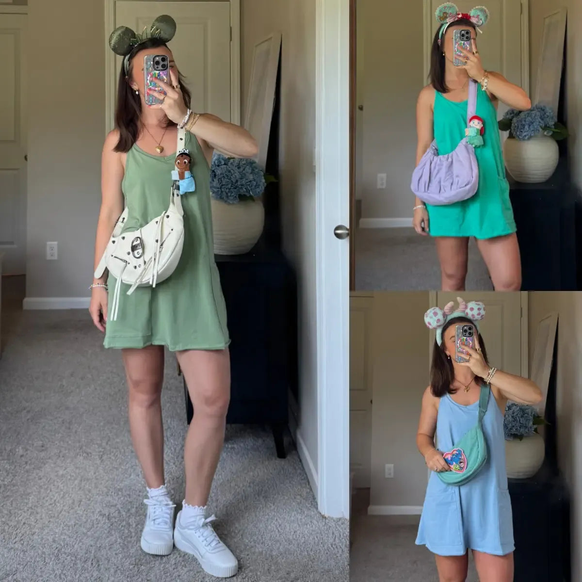 Women's Sleeveless Sports Romper Dress