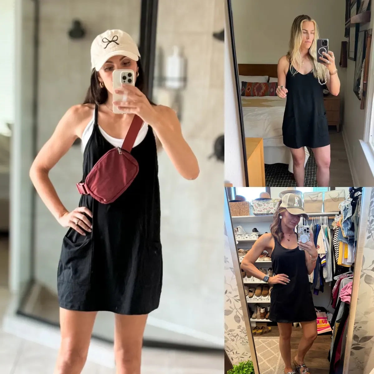 Women's Sleeveless Sports Romper Dress
