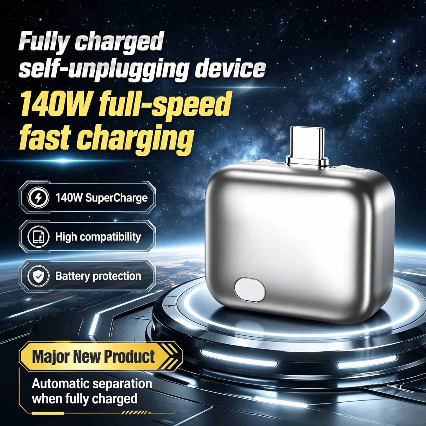 140W Type-C Battery Guard Charging Accessory