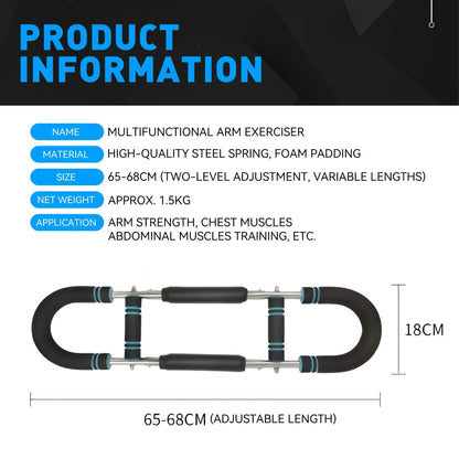 Arm Trainer, Adjustable Chest Workout Equipment