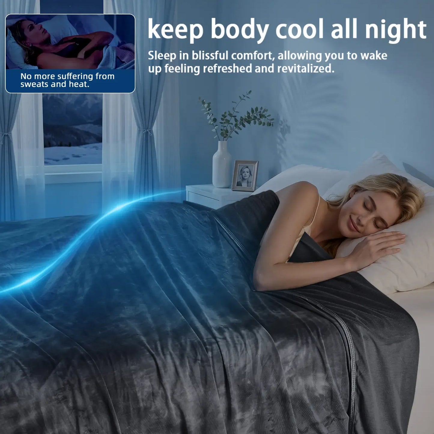 Summer Blankets for Hot Sleepers & Night Sweat