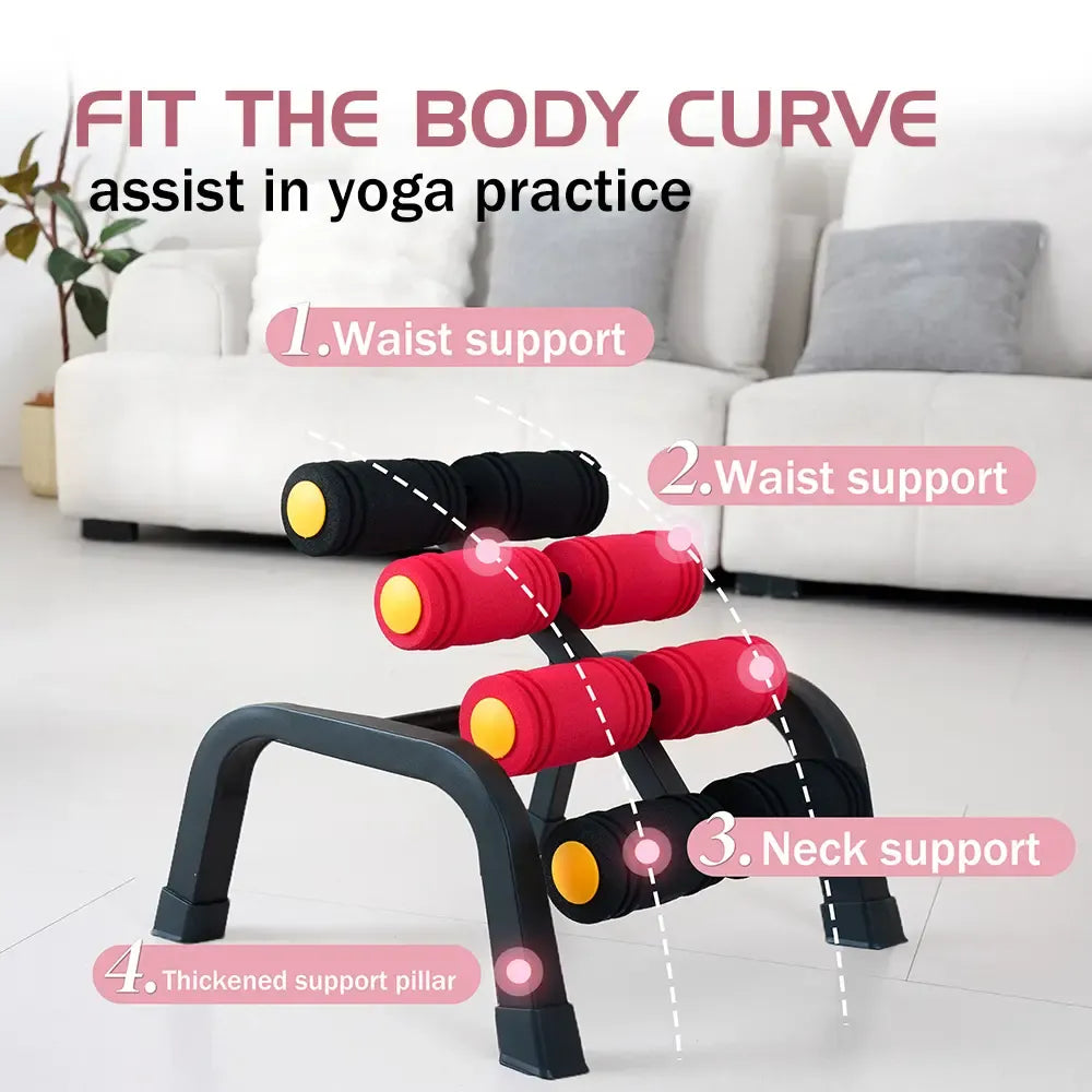 Mini inversion Table,Glutes Trainer Machine, Waist & Back Exercise machine for Lower Back, Strength Training Inversion Machine for RelaxationFoam Rollers Summervibes summerwins