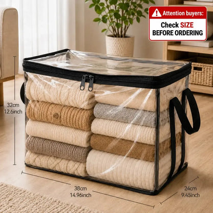 Safe, non-toxic Large Clear Thick Plastic Storage Box
