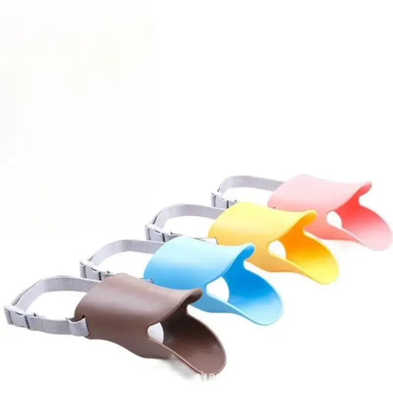 Funny Duck Bill Dog Muzzle | Anti-Biting & Barking Soft Silicone Pet Mouth Cover | Stop Dogs Eating Trash | Breathable Mask | Training Aid