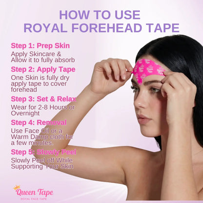 Forehead Tape – Wrinkle Smoothing Overnight Forehead