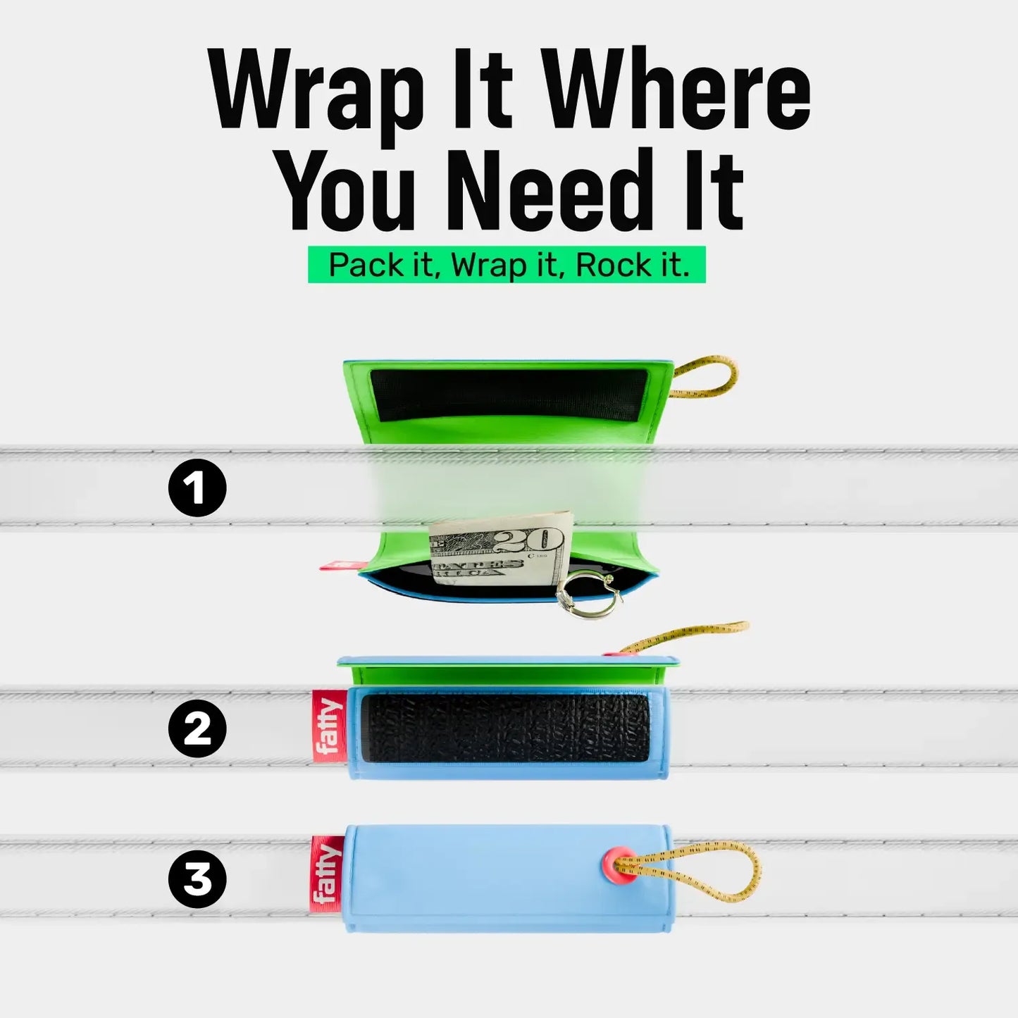 Attachable Storage Pocket for Hats