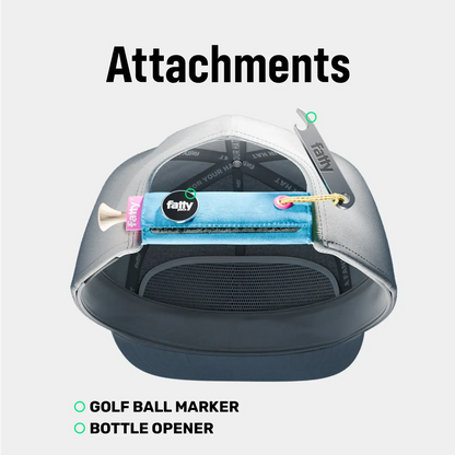 Attachable Storage Pocket for Hats