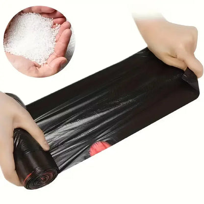 Plastic Garbage Bags, Home Supplies, Convenient Durable Trash Bag, Non-Toxic Waste Cleaning Storage, Kitchen Bathroom Bedroom Office Accessories, Sturdy Trash Bags