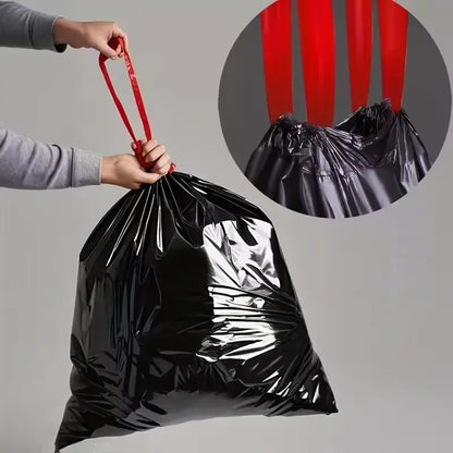 Plastic Garbage Bags, Home Supplies, Convenient Durable Trash Bag, Non-Toxic Waste Cleaning Storage, Kitchen Bathroom Bedroom Office Accessories, Sturdy Trash Bags