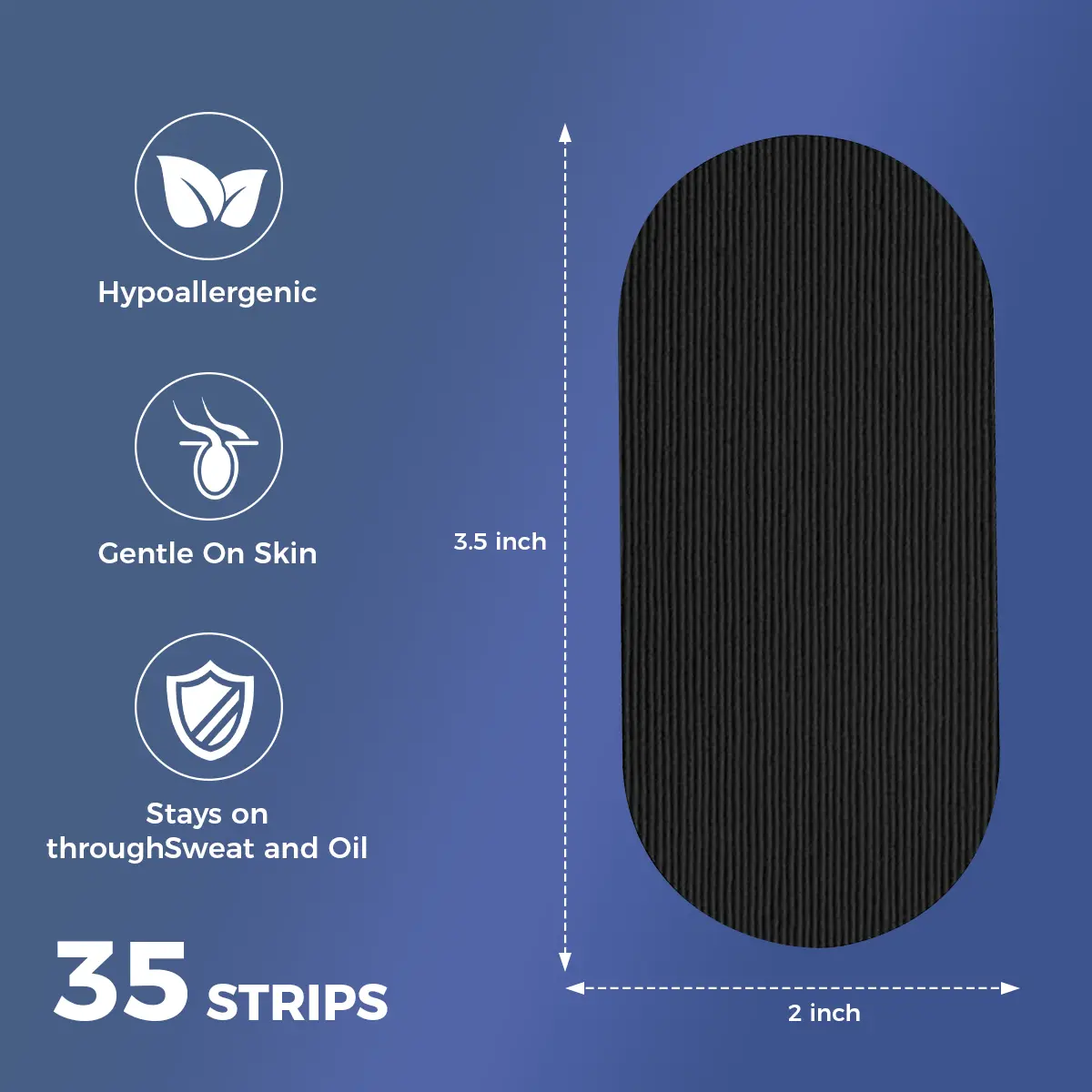 Mouth Tape for sleeping, one month supply, mouth tape, black, gentle, adhesion & 35 Strips, sports accessories