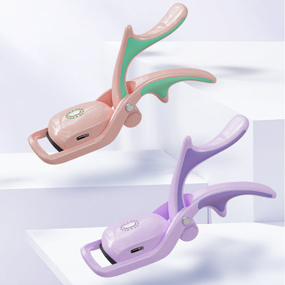 Heated Eyelash Curlers, USB Rechargeable Temperature Control Eyelash Curler, 3 Modes Heated, Portable Electric Eyelash Curler, Quick Natural Curling