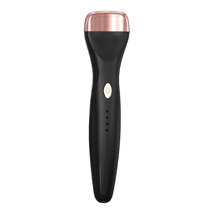 5D Push Heated Eyelash Curler, Electric Heated Eyelash Curler Lash Curler, Long-Lasting Curls, Adjustable Temperatures, USB Rechargeable for Quick Natural Curling Makeup