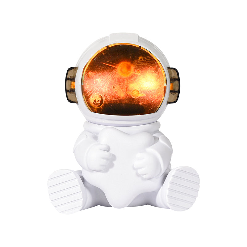 Astronaut Humidifier – Portable Mini Humidifier with LED Light, USB Powered for Bedroom, Office, Travel Use, Fun & Functional Air Freshener (Astronaut humidifier with Star)