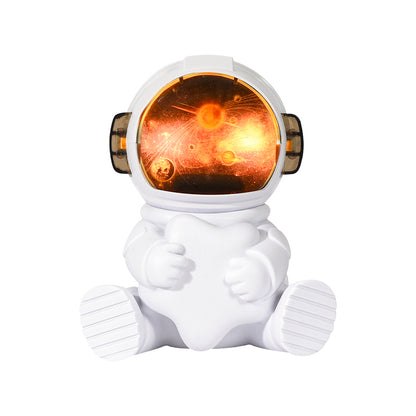 Astronaut Humidifier – Portable Mini Humidifier with LED Light, USB Powered for Bedroom, Office, Travel Use, Fun & Functional Air Freshener (Astronaut humidifier with Star)