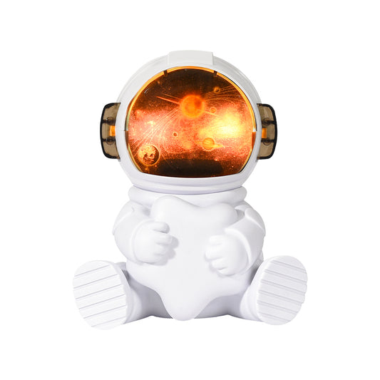 Astronaut Humidifier – Portable Mini Humidifier with LED Light, USB Powered for Bedroom, Office, Travel Use, Fun & Functional Air Freshener (Astronaut humidifier with Star)
