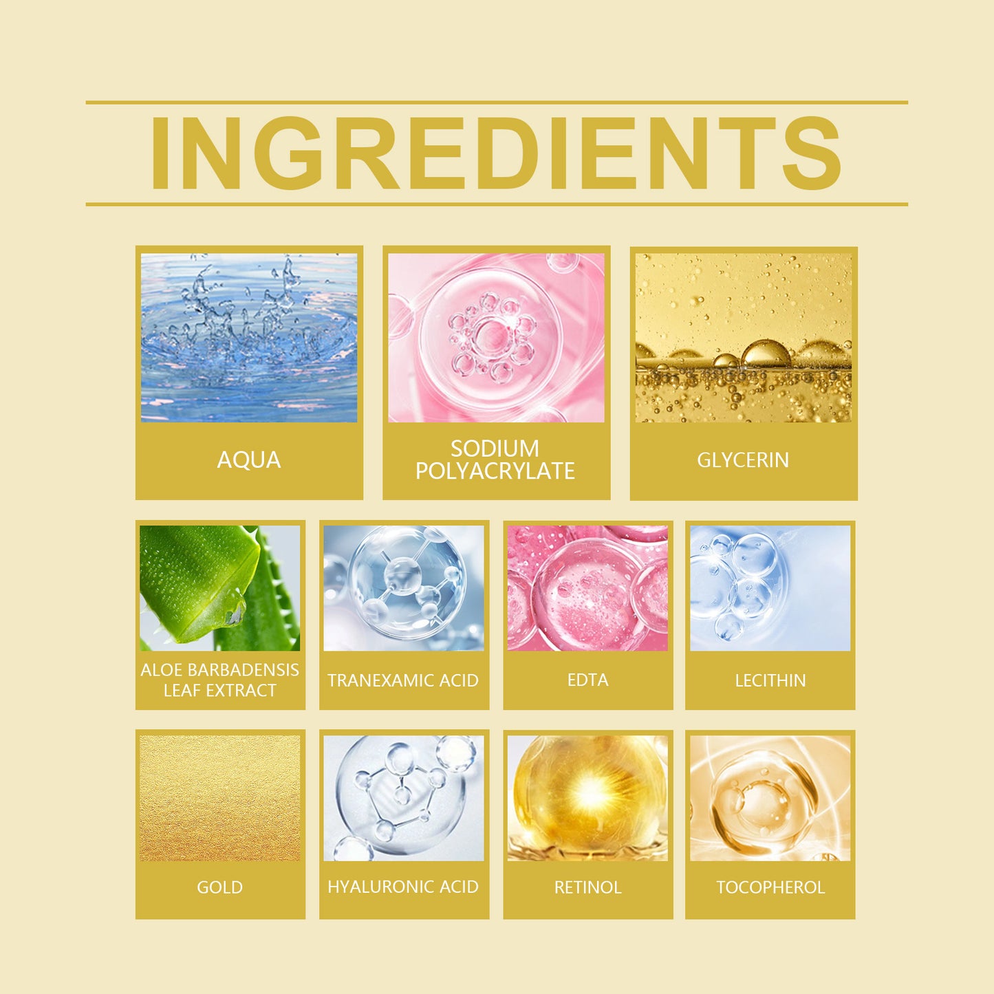 Line Lifting Mask – Choose 24K Gold– Instant Glow