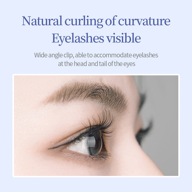 Type C Interface Arc Design Heated Eyelash Curler 3 Gears with USB Charging Cable for Girls for Home