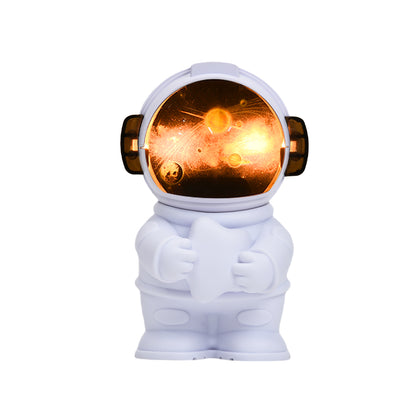 Astronaut Humidifier USB Powered, Silent Air Humidifier Mist Output for Bedroom Office Desk, Cute Space Design