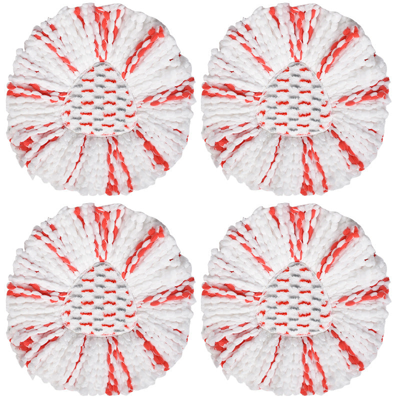 3 Pack Spin Mop Heads Replacements with Scrubbing Pad