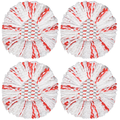 3 Pack Spin Mop Heads Replacements with Scrubbing Pad
