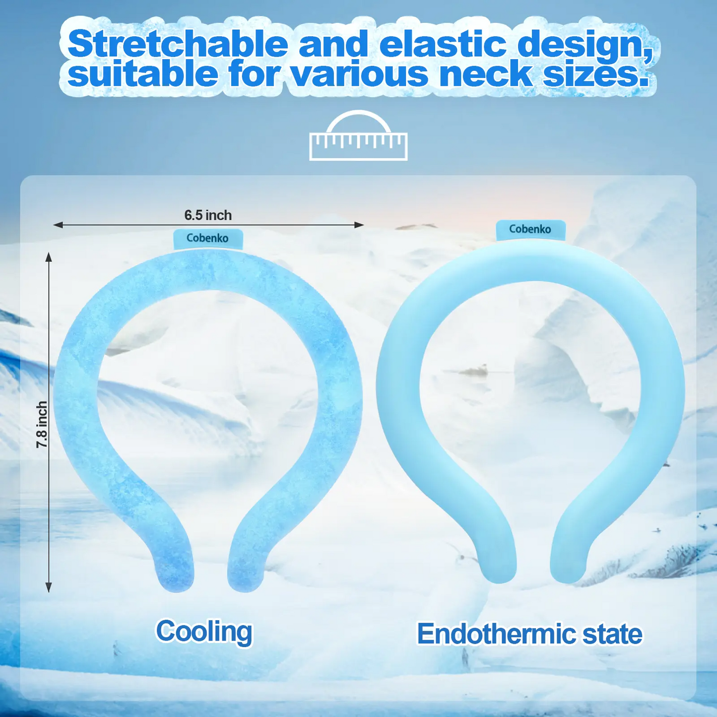 Neck Cooling Tube with Insulated Bag