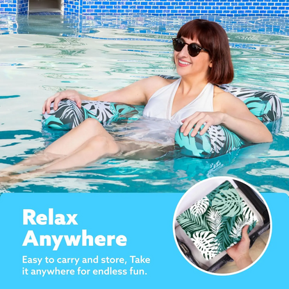 Inflatable Pool Floats Adult, 2 Packs / 1 Pack Floating Lounge Chairs