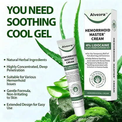 Hemorrhoid cooling and itching relief bacterial inhibition skin moisturizing Purple Daisy Color Solution