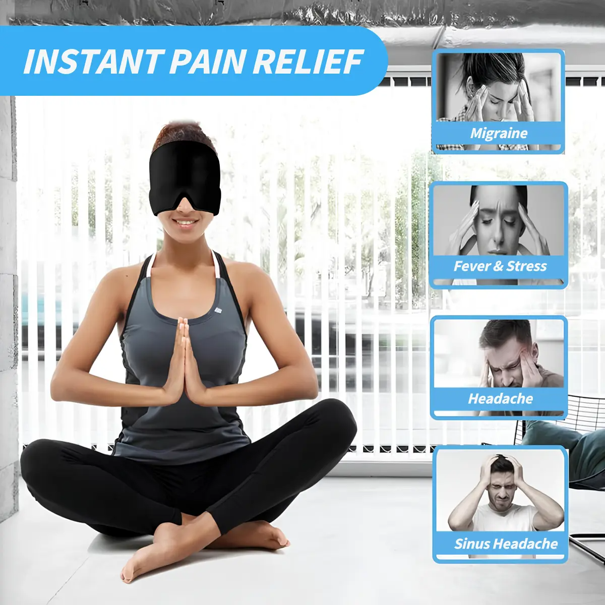 Migraine Headache Relief Cap