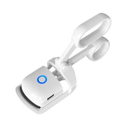 Heated Eyelash Curler for Women - Electric Lash Curler with 10s Fast Heating, Safe Anti-Burn Design, Intelligent Temp Control, Long-Lasting Curls