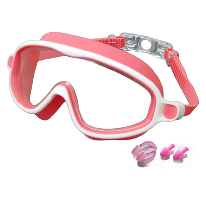 Swim Goggles with Nose Cover for Ages 3-12+ Kids,Youth