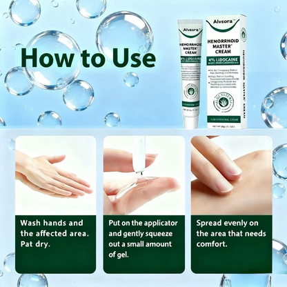 Hemorrhoid cooling and itching relief bacterial inhibition skin moisturizing Purple Daisy Color Solution
