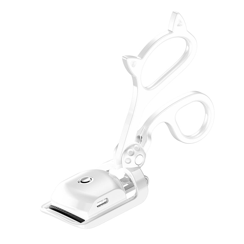Type C Interface Arc Design Heated Eyelash Curler 3 Gears with USB Charging Cable for Girls for Home