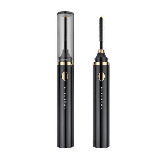 Electric Heated Eyelash Curler with 3 Temperature Settings, 360° Spiral Brush Head, Quick Heat-Up, Long-Lasting Curl, Protective Jacket Included