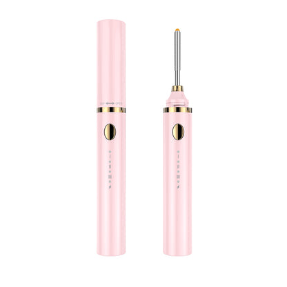 Electric Heated Eyelash Curler with 3 Temperature Settings, 360° Spiral Brush Head, Quick Heat-Up, Long-Lasting Curl, Protective Jacket Included